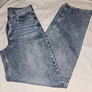 Gap Women's Barrel High Rise Denim Blue Jeans Size 27/4 T NWT!!!